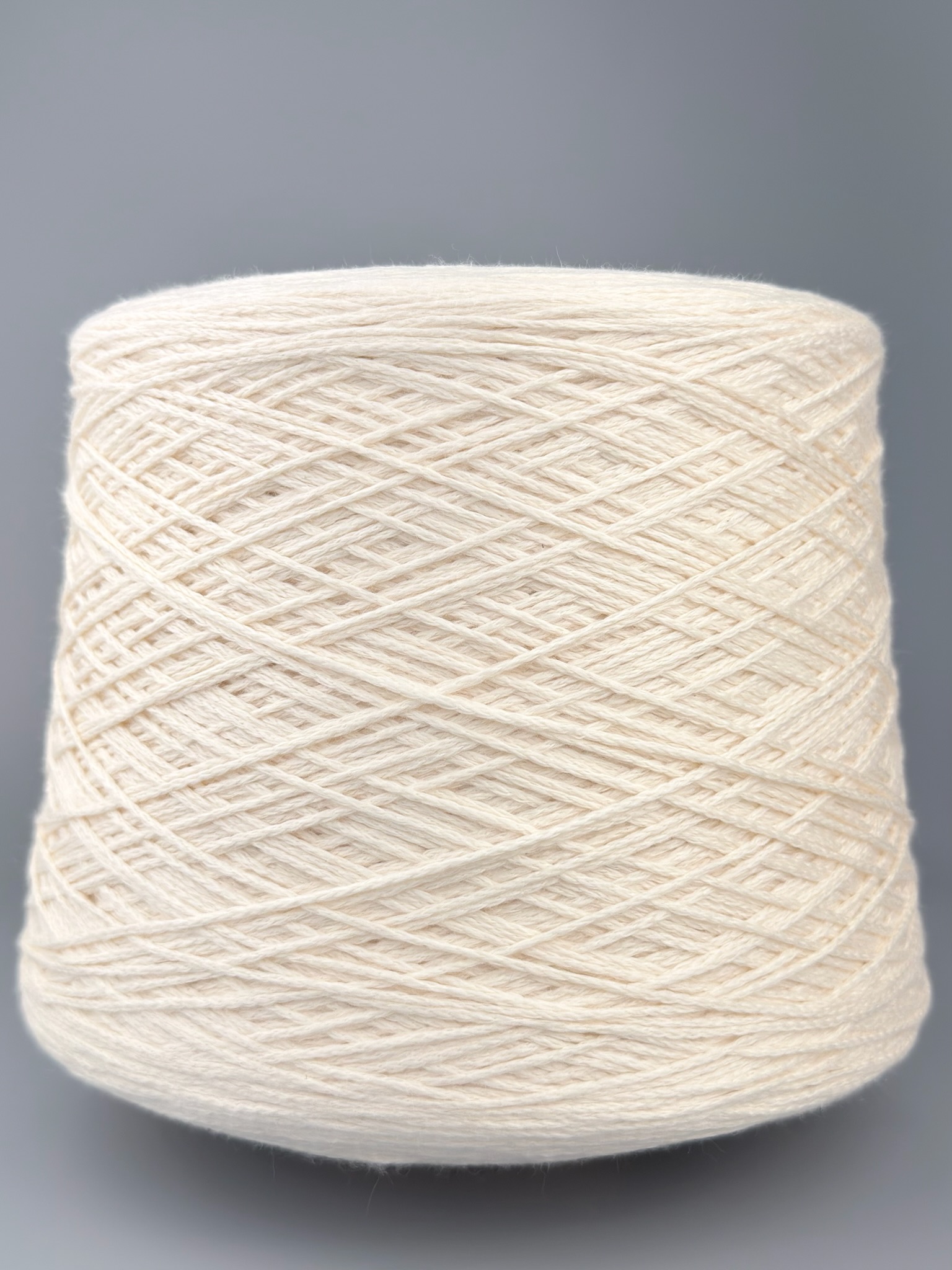Loro Piana Cod. A779 51572 Nm. 3500 – Baumwolle Kaschmir Garn col. Naturweiss  foto 2
